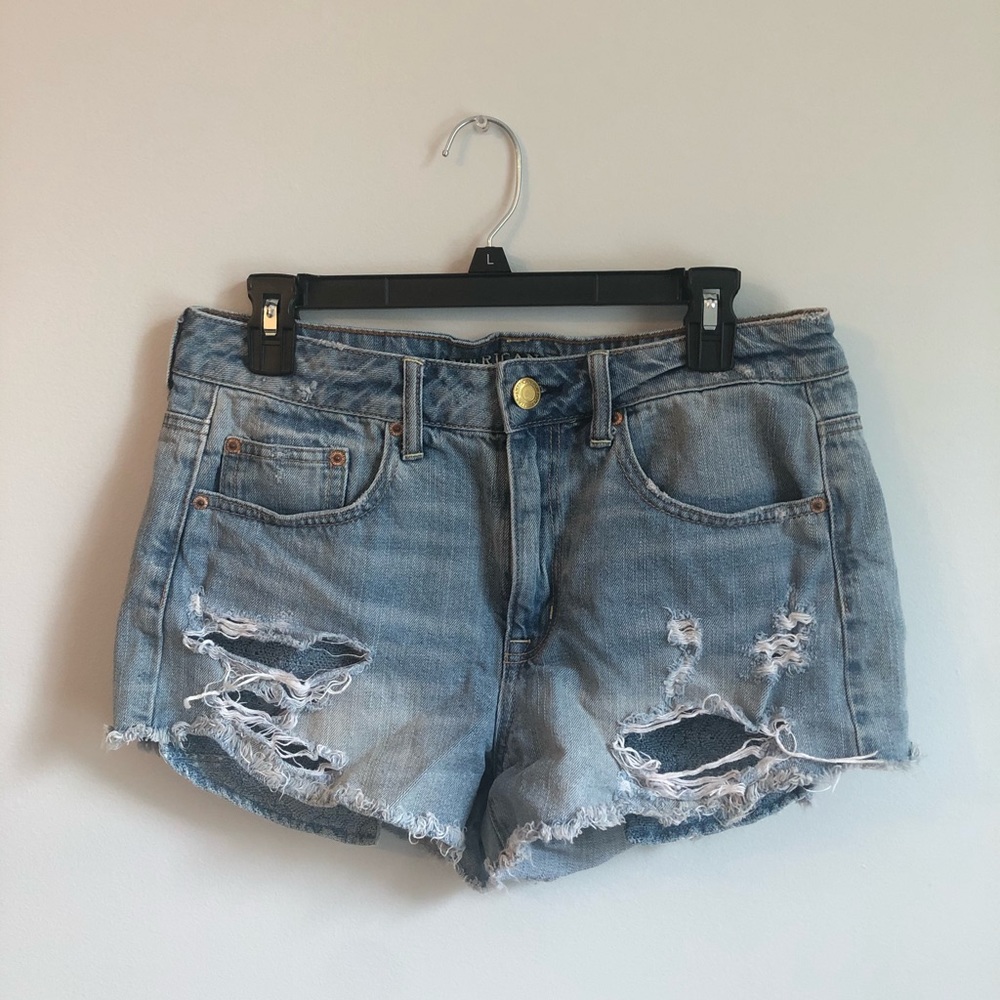 American Eagle High Rise Festival Short Shorts